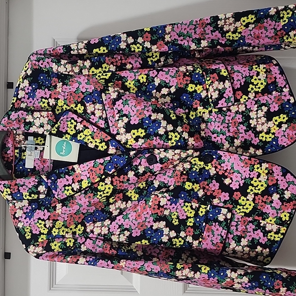 Boden Floral Blazer